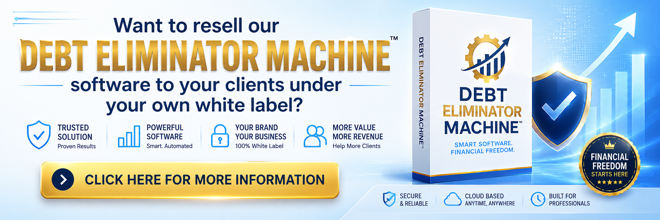 Debt Eliminator Machine Wholesale